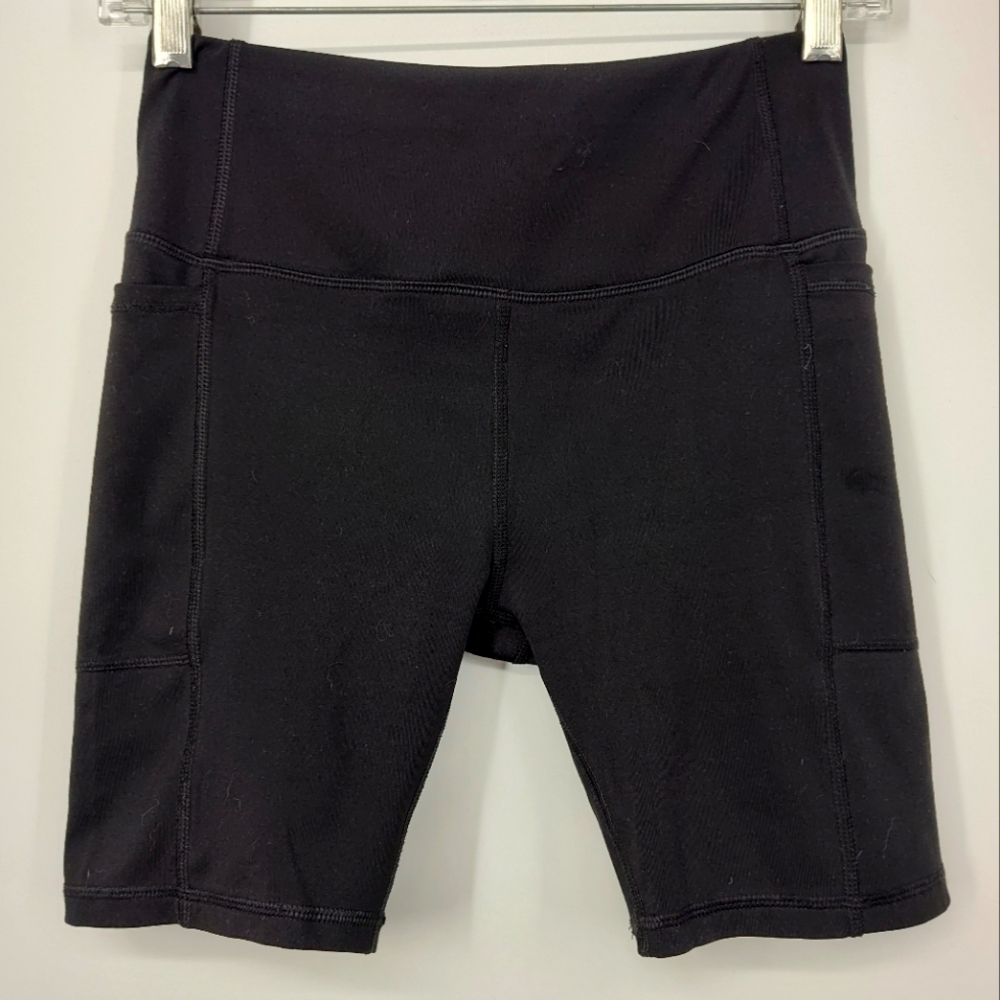 Athletic Works Women's Black Bike Shorts Size X Small 0-2